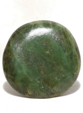 163.5克碧玉◆新疆和田玉籽料原石原料◆天然真皮籽玉◆