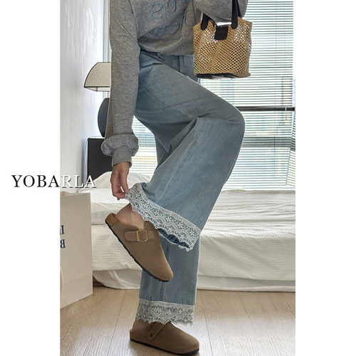 修饰各种腿型，百搭显瘦款牛仔裤