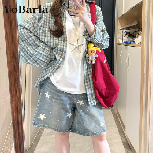修饰各种腿型，百搭显瘦牛仔短裤