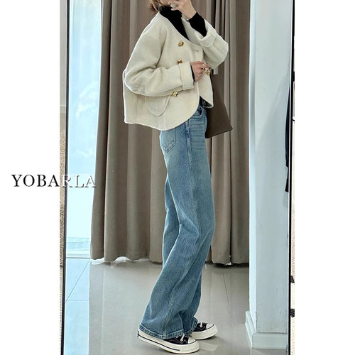 胖妞请进，专治胯大腿粗牛仔裤