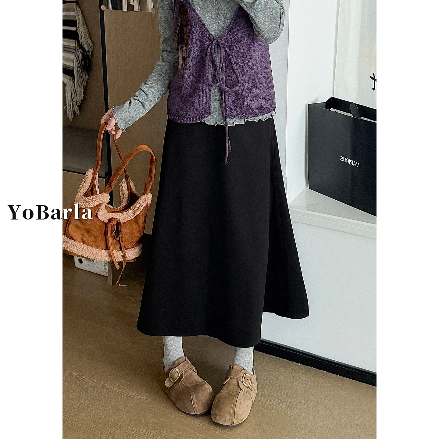 显瘦天花板，闭眼入的黑色半身裙