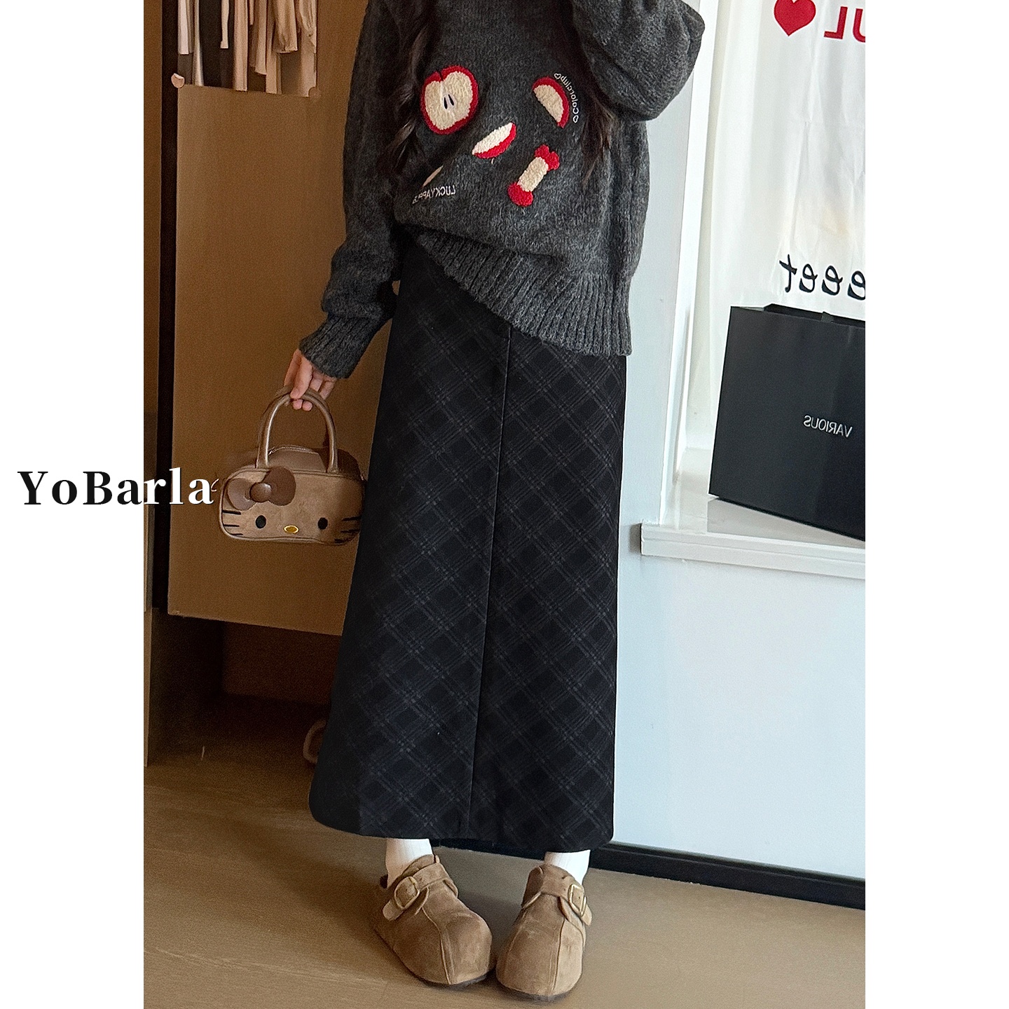 谁穿谁好看，百搭显瘦款半身裙