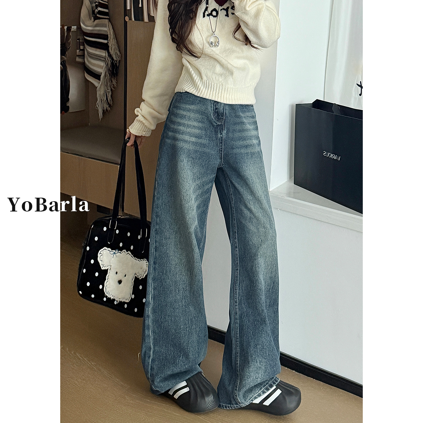 谁穿谁好看，百搭显瘦款牛仔裤