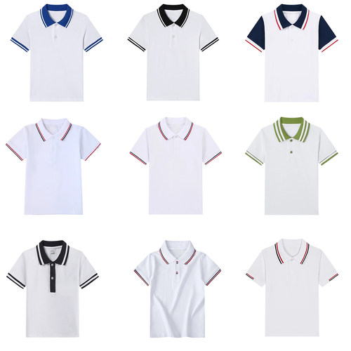小学生班服校服短袖POLO衫