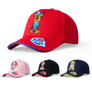 汪汪队儿童鸭舌帽2025年春秋男孩棒球帽女童男童韩版宝宝外出帽子