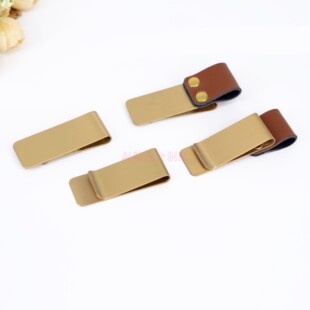 黄铜夹 票据夹 收纳夹 活页手帐笔记本日记本 TN手帐笔插笔套笔插