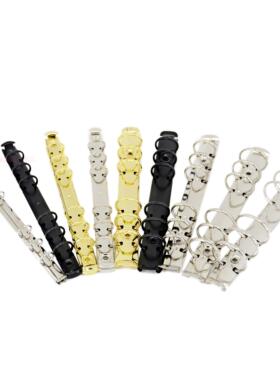 A6活页夹 六孔金属夹 6孔活页夹 DIY记事本夹 7寸装订夹 7.5寸夹