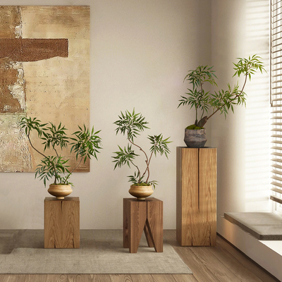 海虹雅林彷真绿色植物盆栽假植物室内装饰摆件十大功劳高端轻奢永