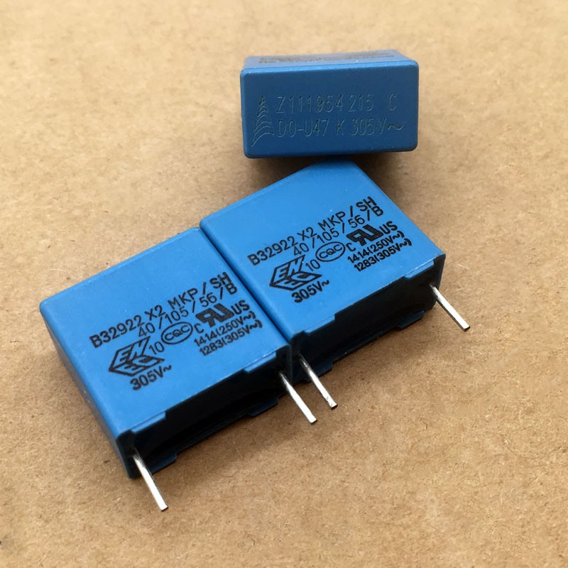 全新EPCOS 西门子 MKP 0.47uf 474 470NF 275V 305V 薄膜电容15MM 电子元器件市场 电容器 原图主图