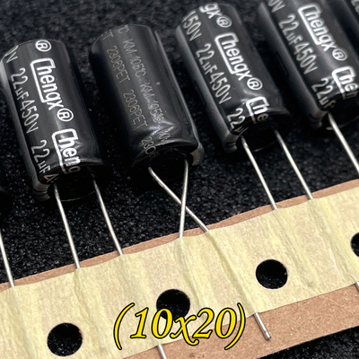 全新 Chengx KM 450v 22uf 450v22uf 400v 高频 电解电容 10x20