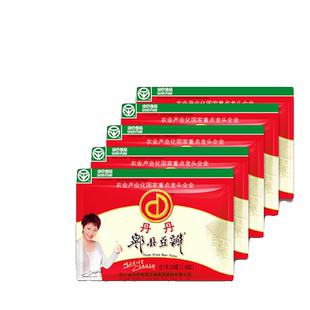 四川丹丹郫县豆瓣酱川菜之魂辣椒郫县豆瓣蚕豆酱郫县特产250g*5袋