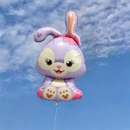 卡通氦气球宝宝生日派对