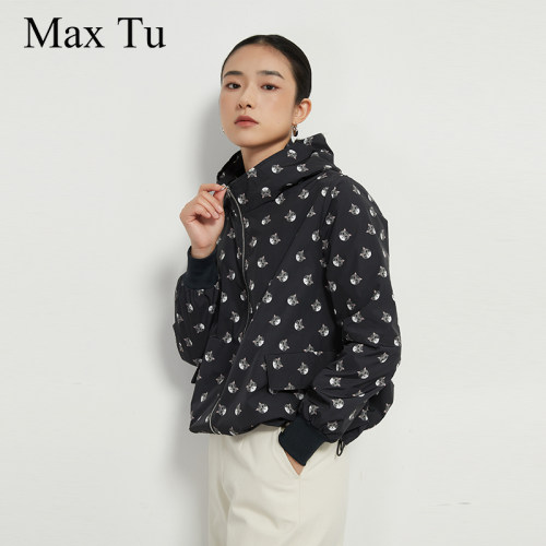 MaxTu春秋舒适运动短款夹克外套