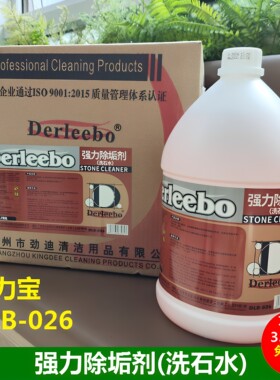 强力洗石水表面除污锈渍剂得力宝