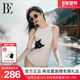 倪妮同款 BE范德安喵星人连体泳衣女泡温泉度假性感露背高级感