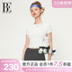 BE范德安联名T恤女士运动时尚 休闲百搭凉感面料可外穿瑜伽服