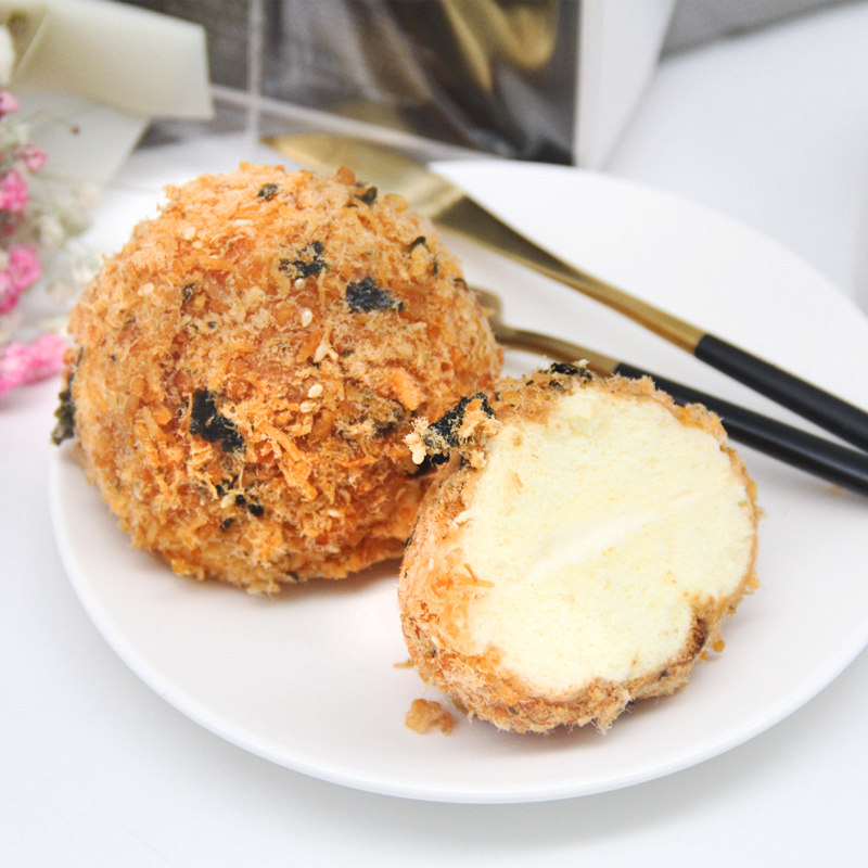 祥隆焙客 海苔酥松小贝糕点小吃网红零食点心抖音甜品4枚装发顺丰