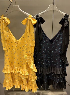 不退换COTA韩国 LUCKYCHOUETTE 2026春连衣裙 LFDA-S26220 6B11