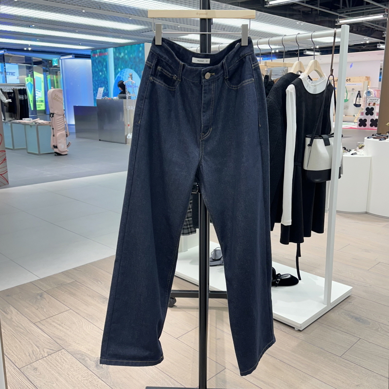 不退换全韩 DEPOUND 韩国代购2025冬 牛仔裤 DP2578DN007M 5J30