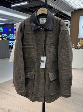 不退换全韩 DEPOUND 韩国代购2025秋外套 DP259OPD005M 5J25