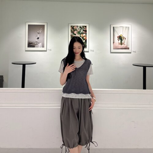 不退换 COTA 韩国代购 LOVENSHOW 26夏 T恤 GCGHGKT01 6G20