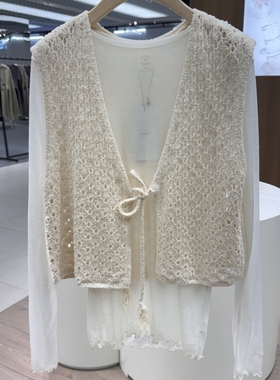 不退换COTA 韩国代购 DEPOUND 2026春 马夹 DP2612PO001M 6B04