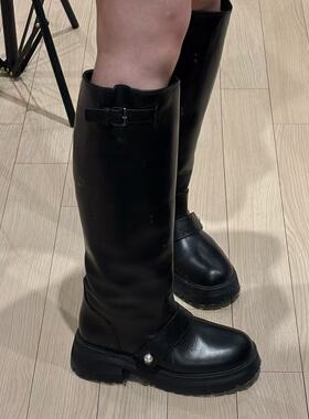 全韩百货 O'2ND 韩国代购 2025秋 百搭时装靴 O22F9ASZ094W 5I17