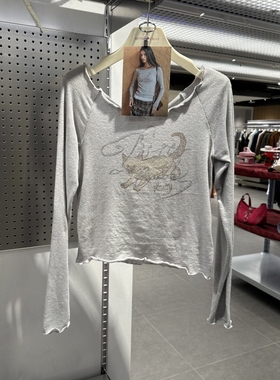 不退换全韩百货BITTERCELLS韩国代购25秋休闲T恤 B256TS04 5I13