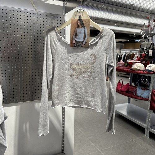 不退换全韩百货BITTERCELLS韩国代购25秋休闲T恤 B256TS04 5I13