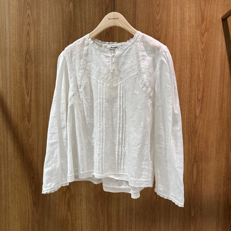 不退换全韩 MUEMUER 韩国代购2025冬衬衫 MU2578BL704M 5K06