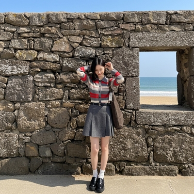 【小恩推荐】全韩百货 ZOOC 韩代25秋时尚半身裙 Z254MSD014 5I23