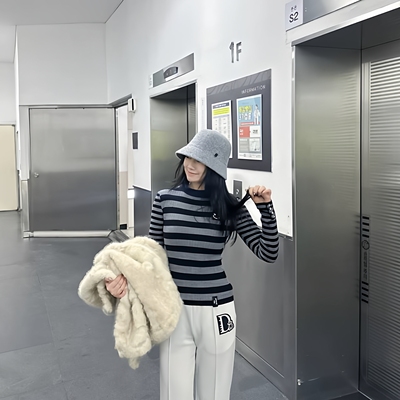 【小好推荐】全韩百货 DEVASTEE 韩代25秋针织衫 DFFDVKT07 5I22