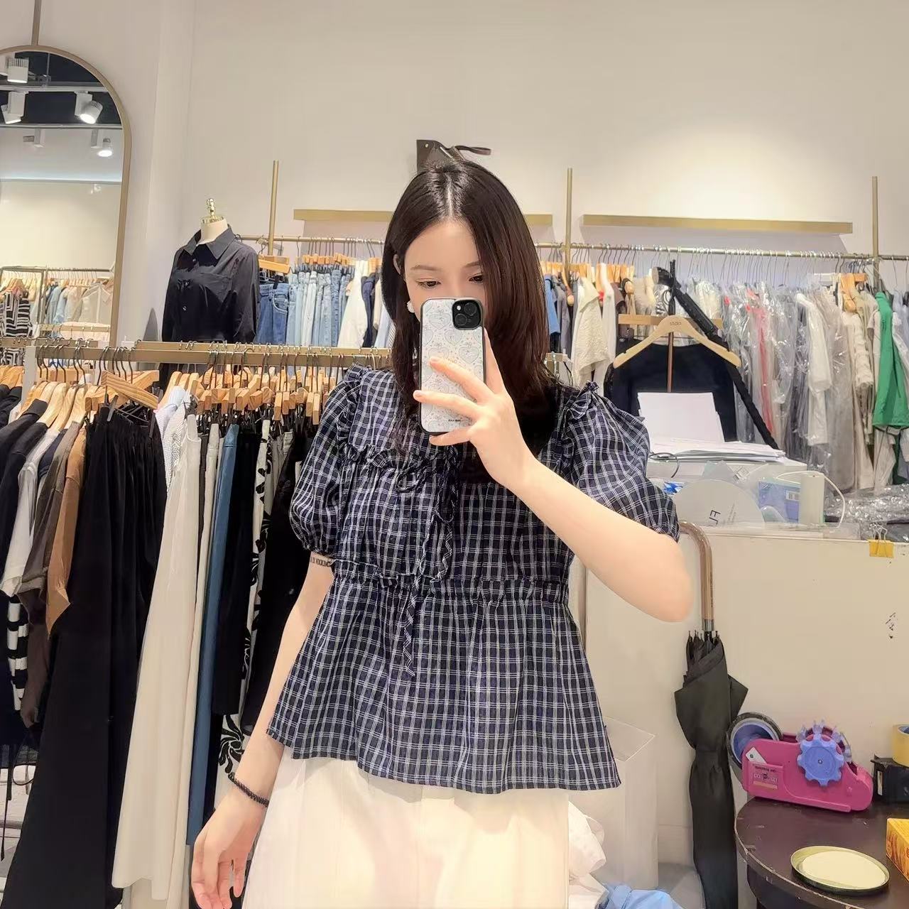 【小恩推荐】全韩百货 ABFZ 韩代 25夏 气质外套 AFZ3ZB341 5H06