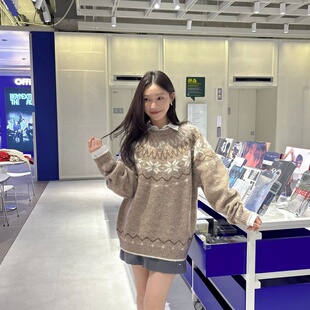 【小恩推荐】不退换全韩GENERALIDEA韩代25冬毛衣SBD4U05022 5K14