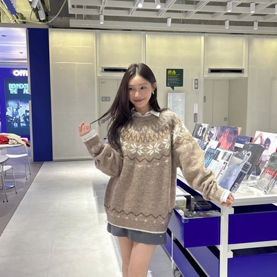 【小恩推荐】不退换全韩GENERALIDEA韩代25冬毛衣SBD4U05022 5K14