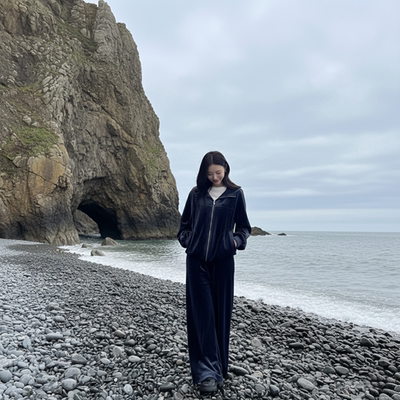 【小恩推荐】不退换全韩LUCKYCHOUETTE秋外套 LFUA-W25230 5I18