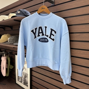 YES1CR203A 不退换COTA韩国代购 休闲百搭卫衣 2025冬 5L26 YALE