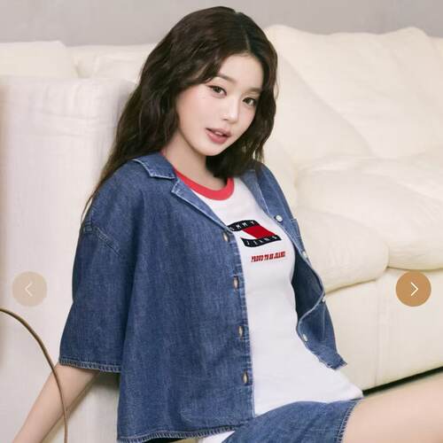 季末打折不退换COTA TOMMYJEANS T恤 T32G1TTO48TWT1 6E08
