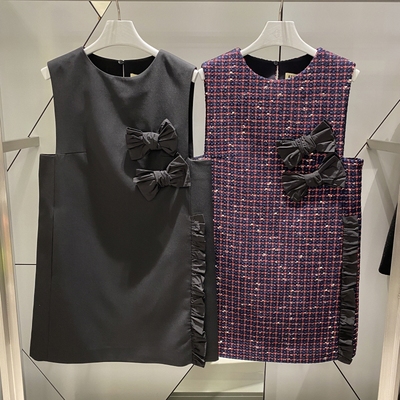 不退换全韩百货LUCKYCHOUETTE韩代25秋连衣裙LFDA-W25830 5J01