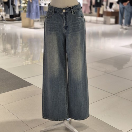 COTA韩国代购VISITINNEWYORK 2026春 牛仔长裤 VC4DP23 6D08