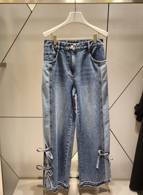 不退换COTA韩国 LUCKYCHOUETTE 2026春休闲裤 LFPD-S26270 6A28