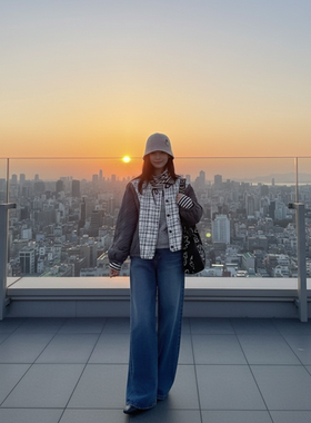 【小恩推荐】全韩百货 DEVASTEE 秋 牛仔长裤 ZFFDVPT11 5J24