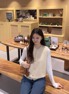 【小珍推荐】全韩百货 ABFZ 韩代 25秋 时尚马甲 AFZ4ZV34K 5I11