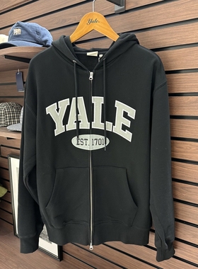 不退不换COTA韩国代购 YALE 2025冬 休闲卫衣 YFF1HZ301S 5L26