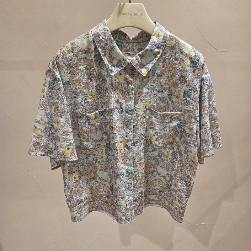 不退换COTA韩代 THURSDAYISLAND 2026春衬衫 T264MBL294W 6D13