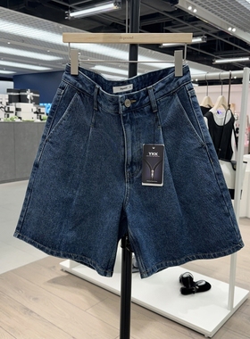 不退换全韩 DEPOUND 韩国代购2025秋 休闲短裤 DP2578DN001M 5J25