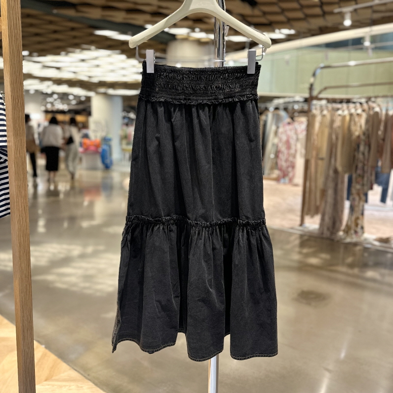 不退换全韩百货GANNI韩国代购25夏休闲半身裙 QN5627R01 5G16