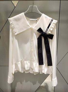 不退换COTA韩国 LUCKYCHOUETTE 2026春衬衫 LFSA-S26235 6A28