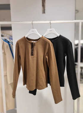 COTA 韩国代购 TOMBOY 2026春 休闲百搭T恤 91061-22103 6A08