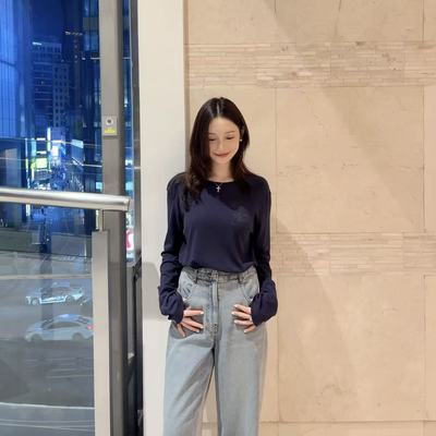 【小恩推荐】不退换全韩 LUCKYCHOUETTE25秋T恤 LFTA-A25140 5H22